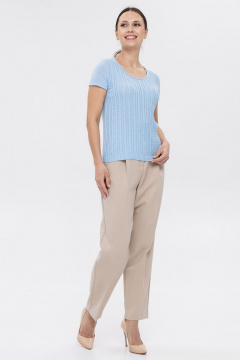 Джемпер AREOLA 13405 голубой - фото 3