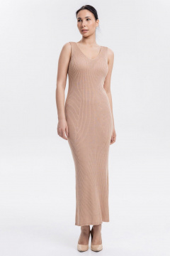 Платье AREOLA 13301 коричневый - фото 2