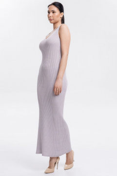 Платье AREOLA 13301 серо-розовый - фото 3