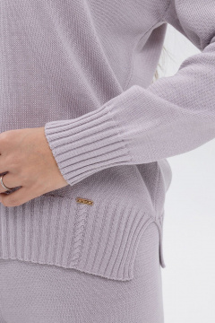 Джемпер AREOLA 13401 серо-розовый - фото 5