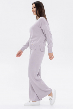 Джемпер AREOLA 13401 серо-розовый - фото 3