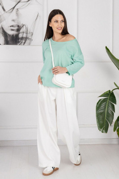 Джемпер AREOLA 13402 бирюзовый - фото 3