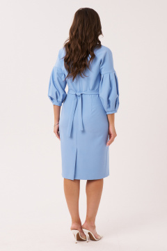 Платье Панда 103480 голубой - фото 4