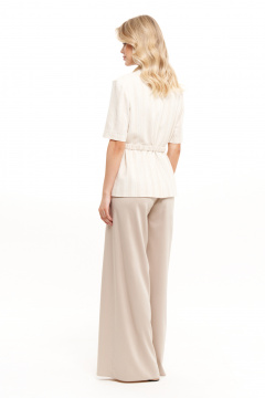 Жакет Панда 18233 бежевый - фото 3