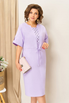 Платье VOLNA 1421 лаванда - фото 4