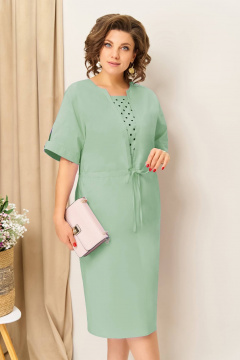 Платье VOLNA 1421 светло-мятный - фото 3