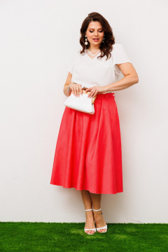 Блуза, юбка Romanovich Style 2-2389 красный - фото 4