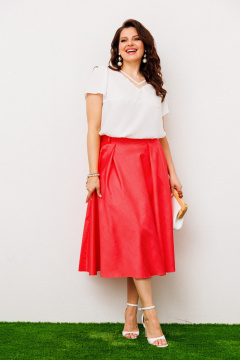 Блуза, юбка Romanovich Style 2-2389 красный - фото 3