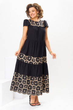 Платье Romanovich Style 1-2810 черный - фото 3