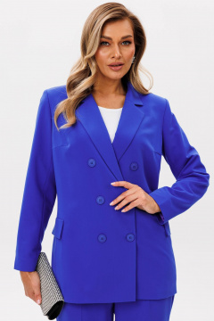Брюки, жакет Anastasia 1155.2 ультрамарин - фото 3