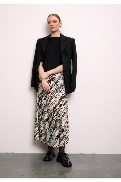 Юбка DEVITA 2026 чёрно-молочный - фото 4