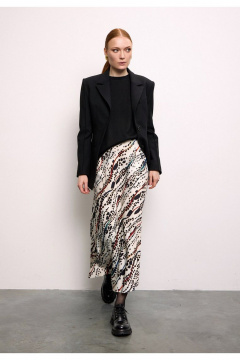 Юбка DEVITA 2026 чёрно-молочный - фото 1