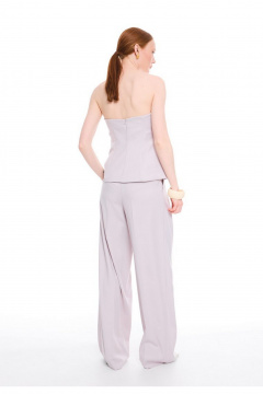 Брюки DEVITA 3026-1 пудра - фото 5