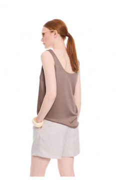 Блуза DEVITA 6027 коричневый - фото 4