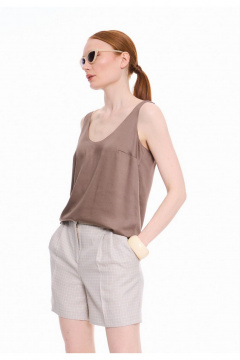 Блуза DEVITA 6027 коричневый - фото 2