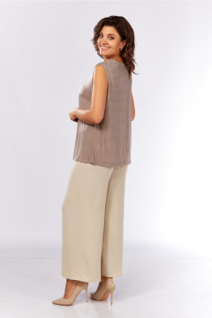 Брюки Abbi 2031 бежево-песочный - фото 5