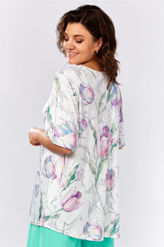 Блуза Abbi 4056 белый - фото 2