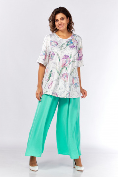 Блуза Abbi 4056 белый - фото 5