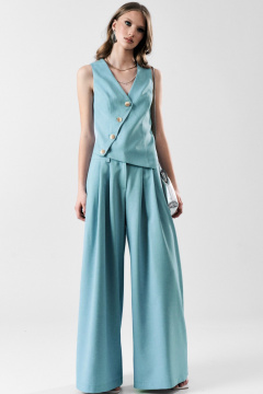 Брюки, жилет MilMil 1185 холодный_голубой - фото 4