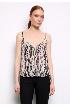 Блуза DEVITA 6042 молочно-чёрный - фото 1