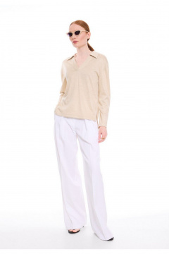 Лонгслив DEVITA 8004 бежевый - фото 5