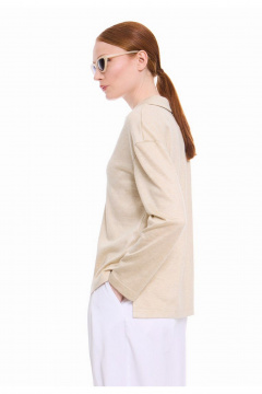 Лонгслив DEVITA 8004 бежевый - фото 2