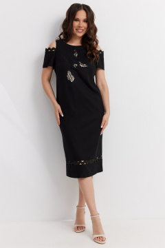 Платье Магия моды 2595 черный - фото 4