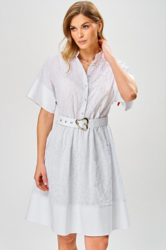 Платье Laikony L-923 белый - фото 3