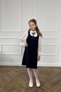 Сарафан Tammi 1Ш11-23/1 синий - фото 4