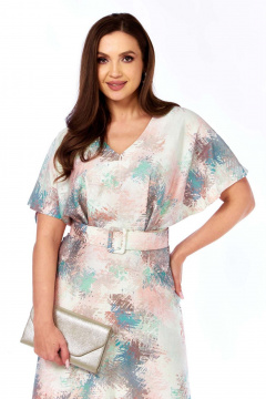 Платье LEANNA-STYLE 5018 мультиколор - фото 3