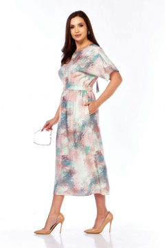 Платье LEANNA-STYLE 5019 мультиколор - фото 2