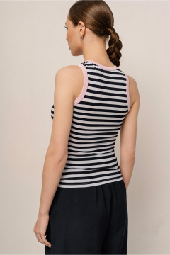 Джемпер JRSy 2548 сине-белый_розовый - фото 3