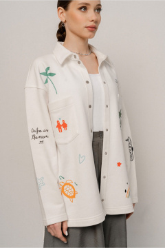 Джемпер JRSy 2581 молоко - фото 3