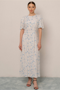 Платье JRSy 2572 голубые_цветы - фото 1