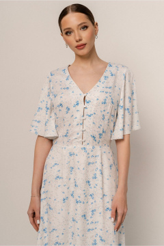 Платье JRSy 2578 голубые_цветы - фото 2