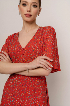 Платье JRSy 2578 красный - фото 4