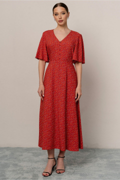 Платье JRSy 2578 красный - фото 1