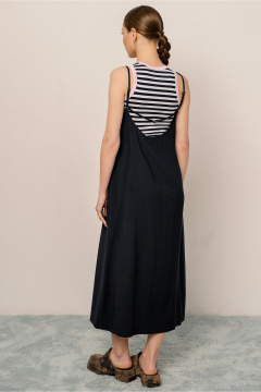 Платье JRSy 2570 синий - фото 4