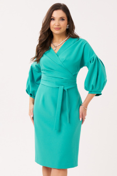 Платье Панда 103480 бирюзовый - фото 2