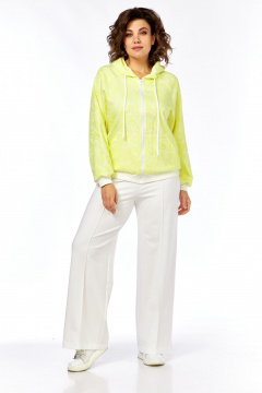 Брюки, кофта Диомант 2081 лимонный - фото 3