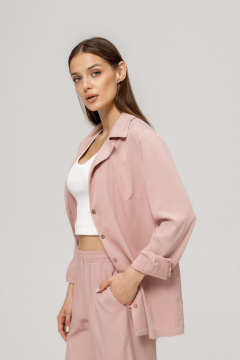 Блуза, брюки Twok 111007 пудровый - фото 4