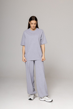 Футболка Twok 252105 серый меланж - фото 2