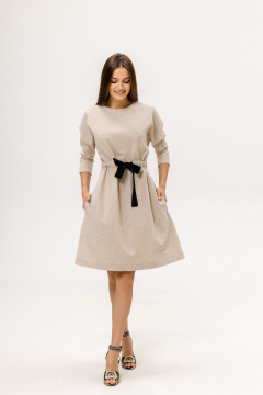 Платье Twok 555112 натуральный - фото 2