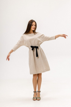 Платье Twok 555112 натуральный - фото 3