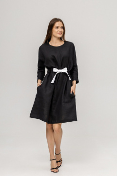 Платье Twok 555113 черный - фото 2