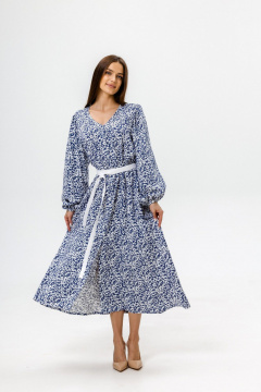 Платье Twok 555201 цветочный принт - фото 1