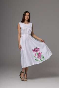 Платье Twok 555222 белый - фото 5