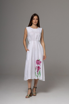 Платье Twok 555222 белый - фото 4