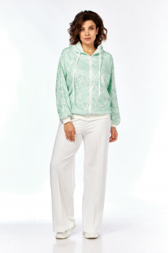 Брюки, кофта Диомант 2081 мята - фото 1