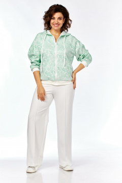 Брюки, кофта Диомант 2081 мята - фото 4